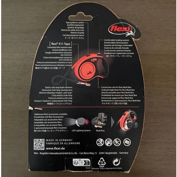 Flexi Xtreme Retractable Tape Dog Leash 16 ft length Sz Small up to 44 pds - Picture 7 of 12